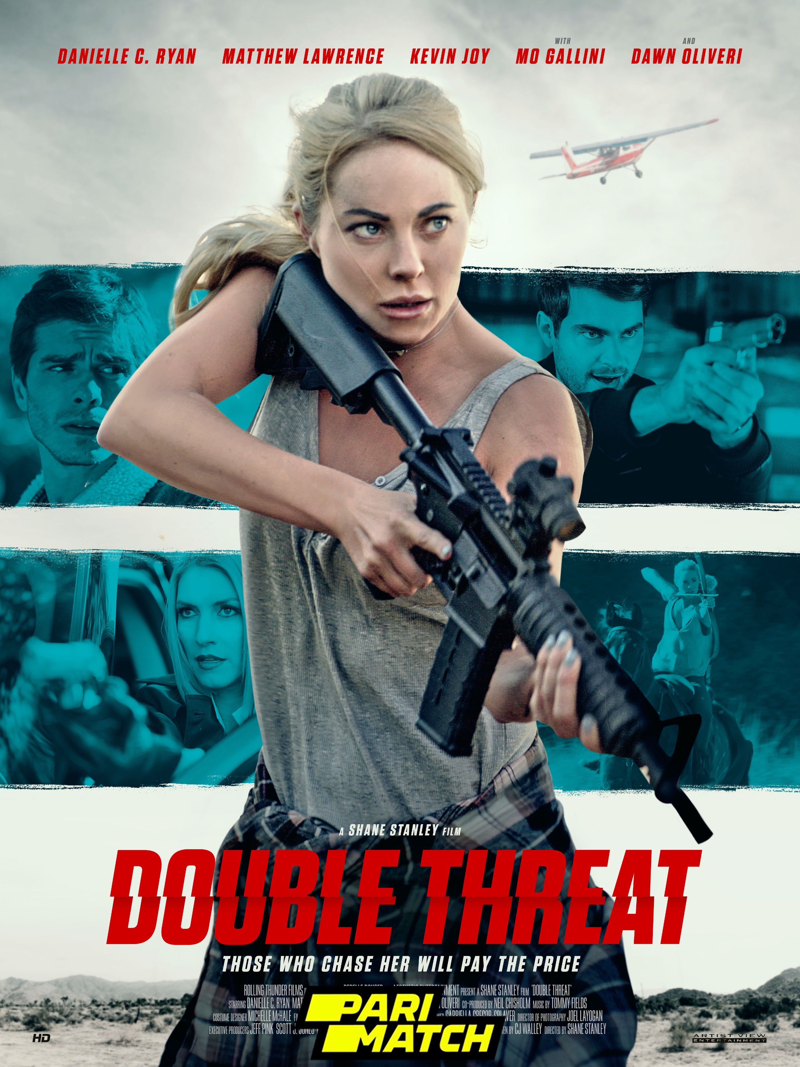 poster of Double Threat (2022) Telugu [Voice Over] Dubbed WEBRip